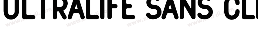 Ultralife Sans Clean字体转换
